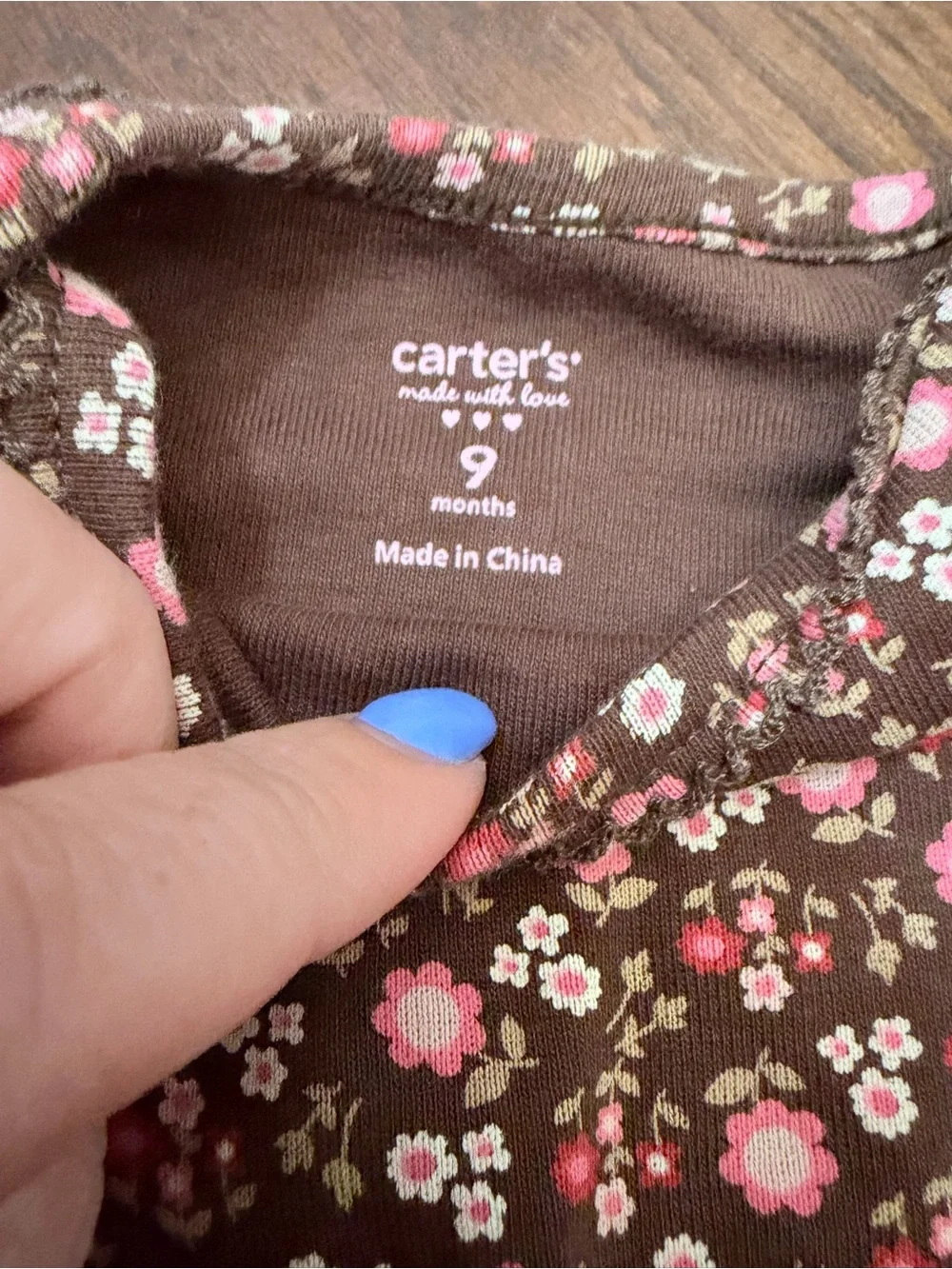 Carter’s Baby Girl 9M Onesie Bundle 7 Piece